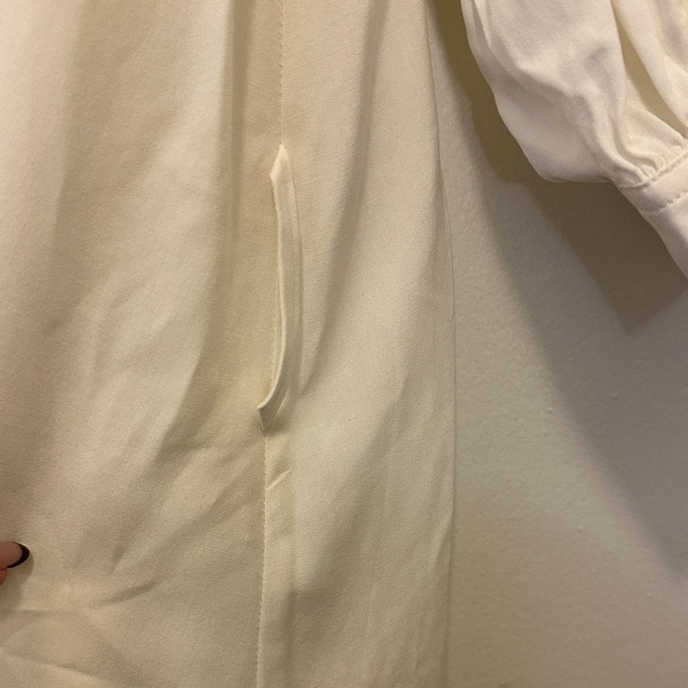 Zimmermann Cream Button-Up Blouse - Picture 8 of 15